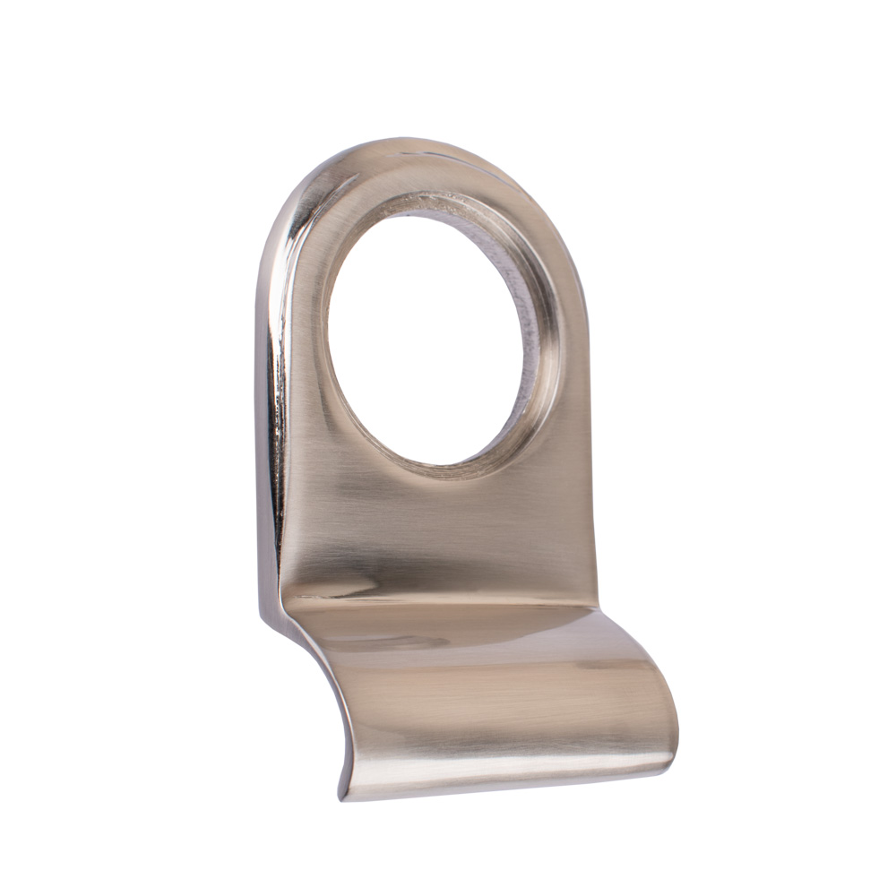 Dart Radius Top Solid Brass Cylinder Pull 84mm x 45mm - Satin Nickel